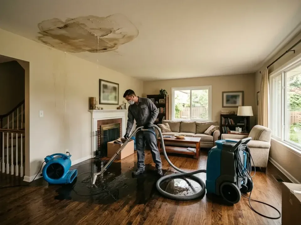 attic-pipe-burst-ceiling-drip-008 — frequently asked questions, Water Damage Restoration & Carpet Care in Buies Creek, NC
